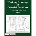 Working Drawings of Colonial Furniture