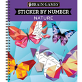 Brain Games - Sticker by Number: Nature (28 Images to Sticker)