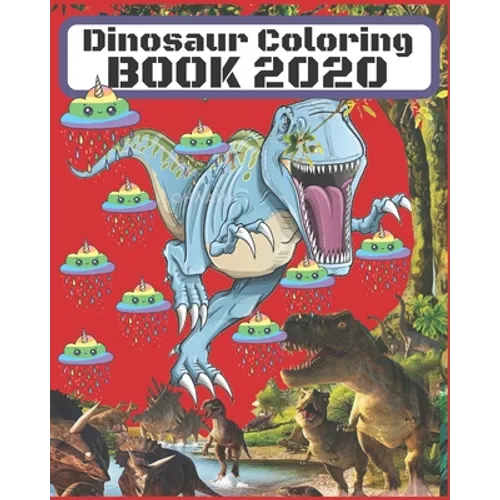 Dinosaur Coloring Book 2020: dinosaur coloring books for kids ages 4-8/ dinosaur coloring book for kids / amazon gift cards from amazon/ amazon abo