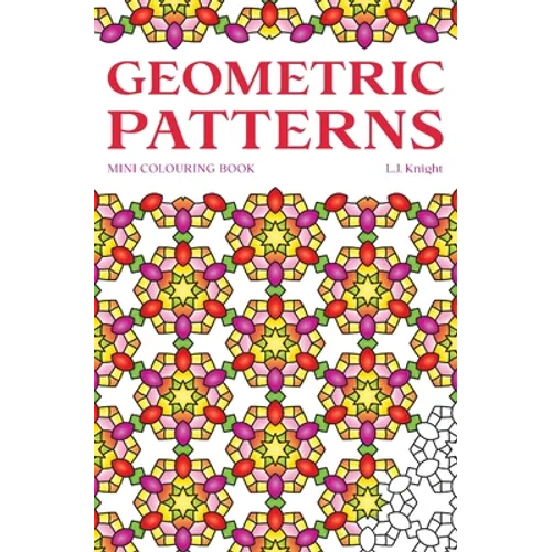 Geometric Patterns Mini Colouring Book: 50 Relaxing Travel Size Abstract Pattern Designs