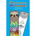 30 Sloths to Color DIY Bookmarks: Happy Sloth Coloring Bookmarks