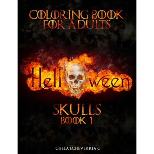 HALLOWEEN Skulls Book 1: Thematic Coloring Books For Adults