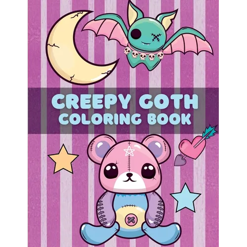 Creepy Goth Coloring Book
