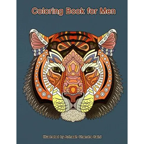 Coloring Book For Men: Masculine Coloring Designs
