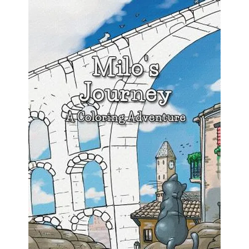 Milo's Journey: A Coloring / Painting book featuring the original illustrations from 'Milo & Ze'.