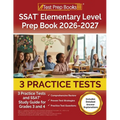 SSAT Elementary Level Prep Book 2025-2026: 3 Practice Tests and SSAT Study Guide for Grades 3 and 4 [Includes Detailed Answer Explanations]