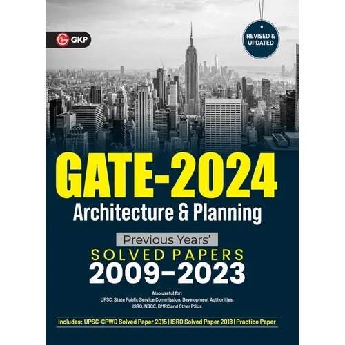 GATE 2024 Architecture & Planning - Previous Years Solved Papers 2009-2023