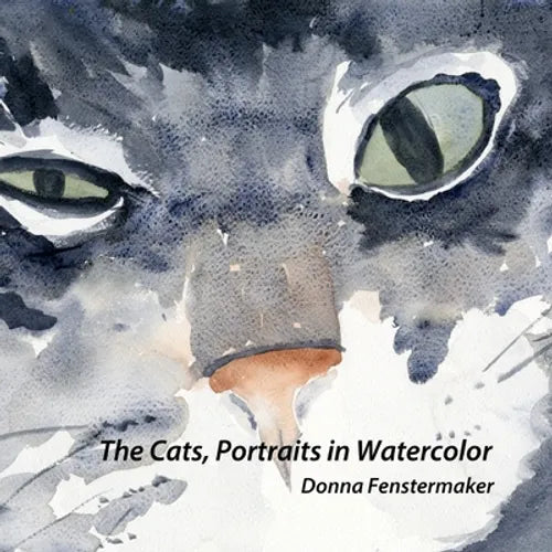 Cats, Portraits in Watercolor