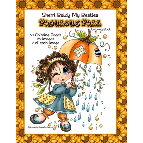 Sherri Baldy My Besties Fabulous Fall Coloring Book