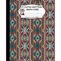 2: 3 Ratio Knitting Graph Paper: I Love Cats And Knitting: Knitter's Graph Paper For Designing Charts For New Patterns. Green Brown White And Red Real