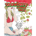 STRAWBERRY SUMMER VIBES Coloring Book For Adults. Adult Coloring For Women