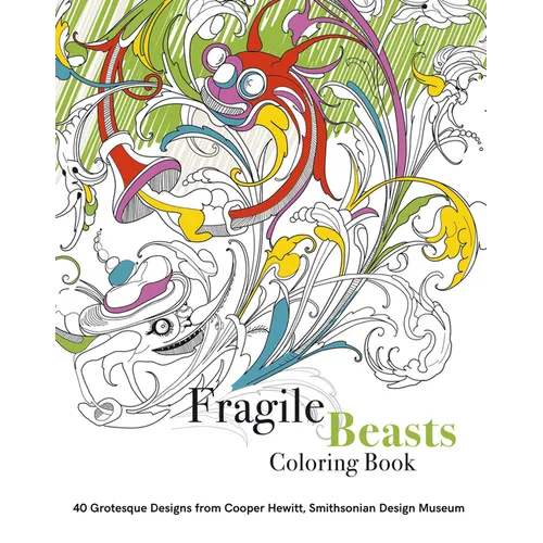 Fragile Beasts Coloring Book