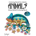 Animals Coloring Book For Adults: 85 Beautiful Animals Designs for Stress Relief and Relaxation (Adult Coloring Books / Vol.2)