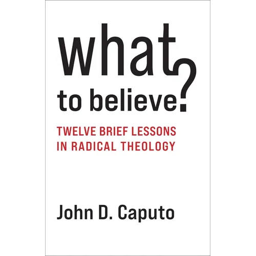 What to Believe?: Twelve Brief Lessons in Radical Theology