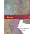 Wallpaper Paper Plane Kirigami Diy Scrapbook Paper Crafts Abstract Liquid Colorful Sheet Decorative Design Photo Paper Decoupage: Abstract Liquid Scra