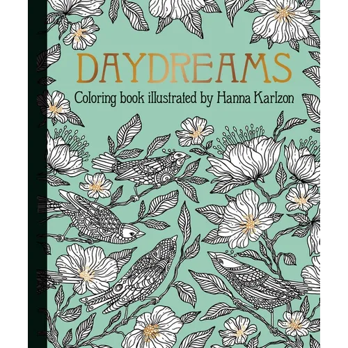 Daydreams Coloring Book: Hardcover Adult Coloring Book Featuring Thick, High-Quality Paper