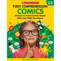 First Comprehension: Comics: 25 Easy-To-Read Comics with Just-Right Questions