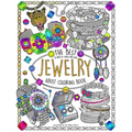 The Best Jewelry Adult Coloring book: 25 Pages of Jewels and Gems