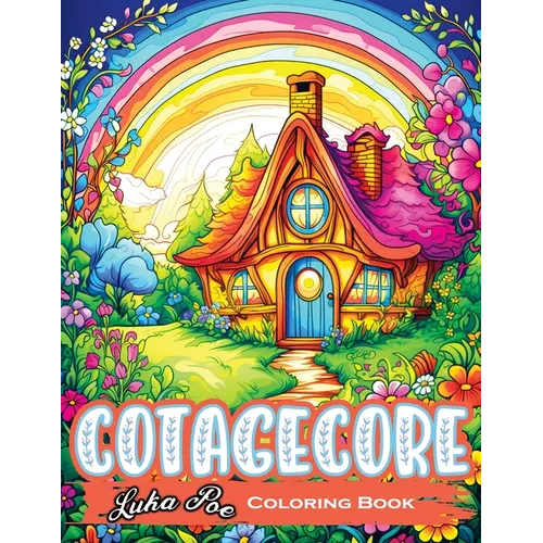 Cottagecore: A Coloring Book-Escape to Simplicity and Immerse Yourself in the Rustic Charm of Countryside Living