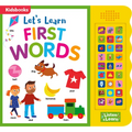 27-Button Sound Book Let's Learn First Words