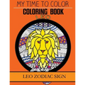 Leo Zodiac Sign - Adult Coloring Book