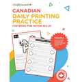 Canadian Daily Printing Practice Grades K-2