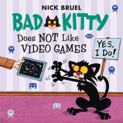 Bad Kitty Does Not Like Video Games
