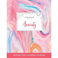 Adult Coloring Journal: Anxiety (Nature Illustrations, Bubblegum)