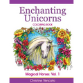 Enchanting Unicorns Colouring Book