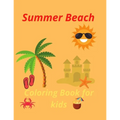 Summer Beach Coloring Book for kids