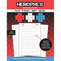 Pixel Art Drawing Book: 4x4 Pixel Art Grid Templates To Create Your Own Pixel Characters