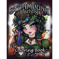 Steampunk Darlings Coloring Book