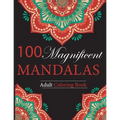 100 Magnificent Mandalas: Adult Coloring Book