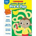 Jumbo Book of Pre-K Fun Workbook