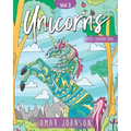 Unicorns Adult Coloring Book Vol 3