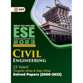 Upsc Ese 2023: Civil Engineering - Chapter Wise & Year Wise Solved Papers 2000-2022
