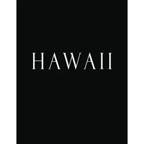 Hawaii: Black and White Decorative Book to Stack Together on Coffee Tables, Bookshelves and Interior Design - Add Bookish Char