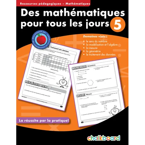 Des Mathematiques Pour Tous Les Jours 5