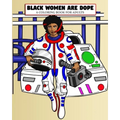 Black Women Are Dope A Coloring Book For Adults: Afro African American Coloring Books For Adults Teens And Young Girls