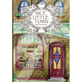 Adult Coloring Book: Nice Little Town