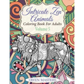 Intricate Zen Animals: Coloring Book For Adults
