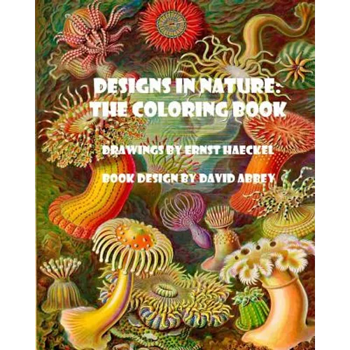 Designs in Nature: the coloring book