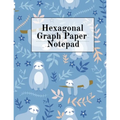 Hexagonal Graph Paper Notepad: Hexagon Notebook (.2" per side, small) - Draw, Doodle, Craft, Tilt, Quilt, Video Game & Mosaic Decoration Project Compo