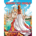 Around the World: Coloring Book