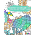 Summer Coloring Book Stress Relieving Summer Designs
