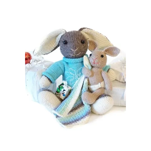 Fuzzy Mitten's Festive Knits (Print)