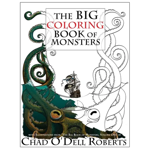The Big Coloring Book of Monsters