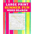 Large Print Summer Fun Word Search