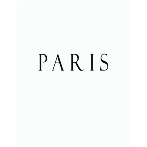 Paris: White Black Decorative Book to Stack Together on Coffee Tables, Bookshelves and Interior Design Add Bookish Charm Decor to Your Home Stack Deco