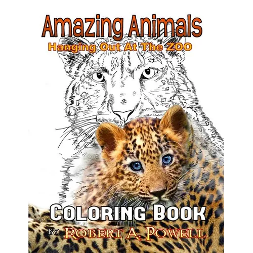Amazing Animals: Coloring Book